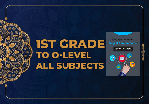 1st Grade to O-Level All Subjects